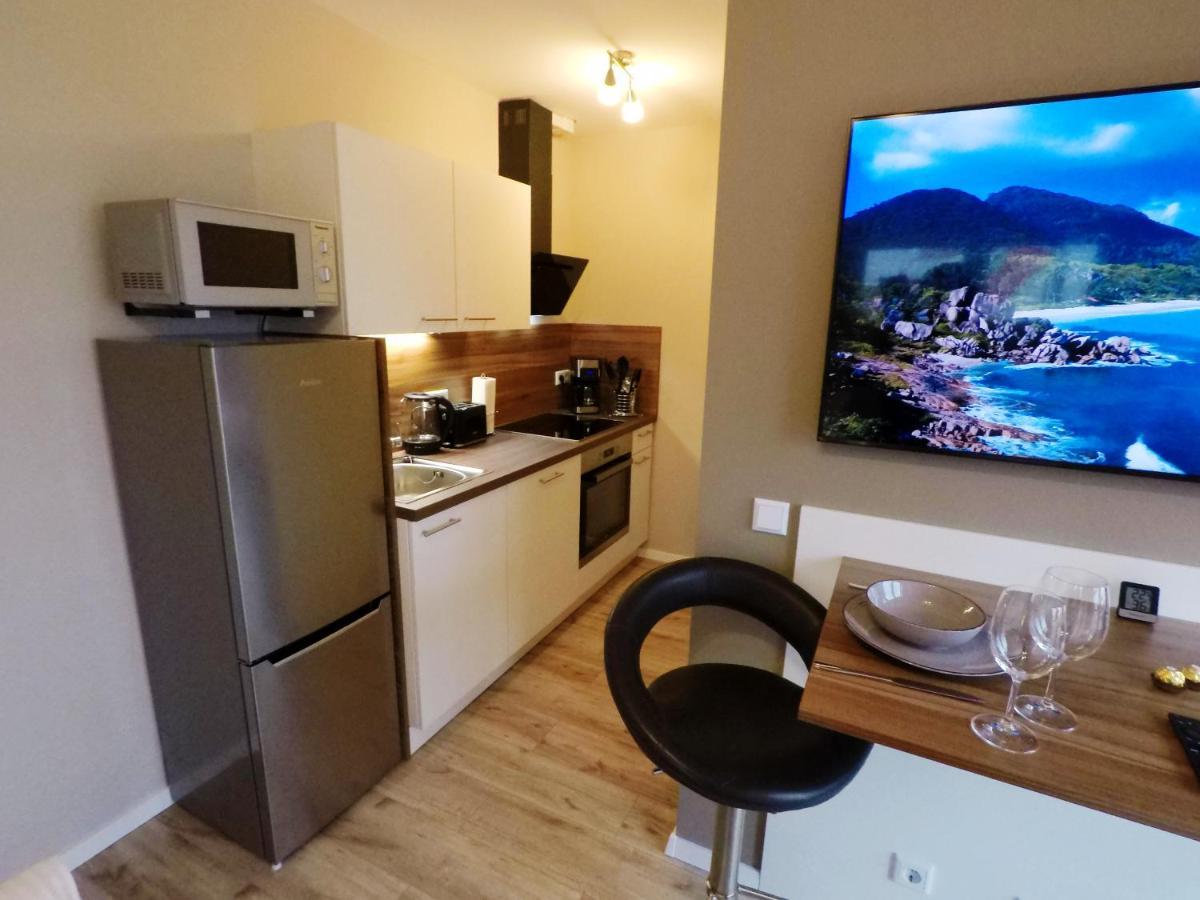 -Neubau- 24 Qm Studio-Apartment ฟุลดา ภายนอก รูปภาพ